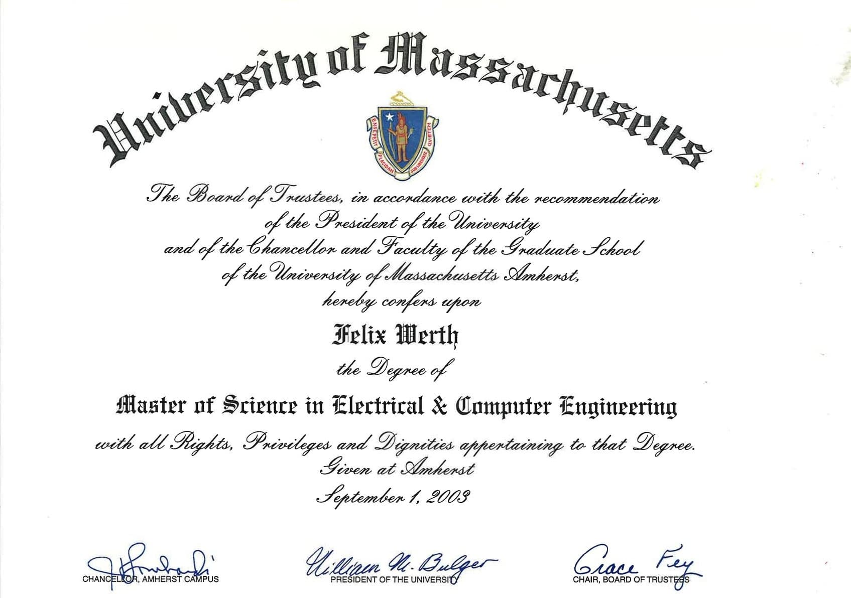 M.S. Diploma